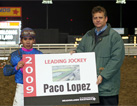 Paco Lopez 2009 Leading Rider Meadowlands Racetrack