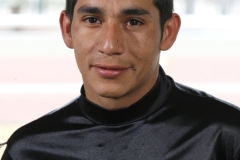 Jockey Paco Lopez at Monmouth Park in Oceanport, N.J. Photo By EQUI-PHOTO.